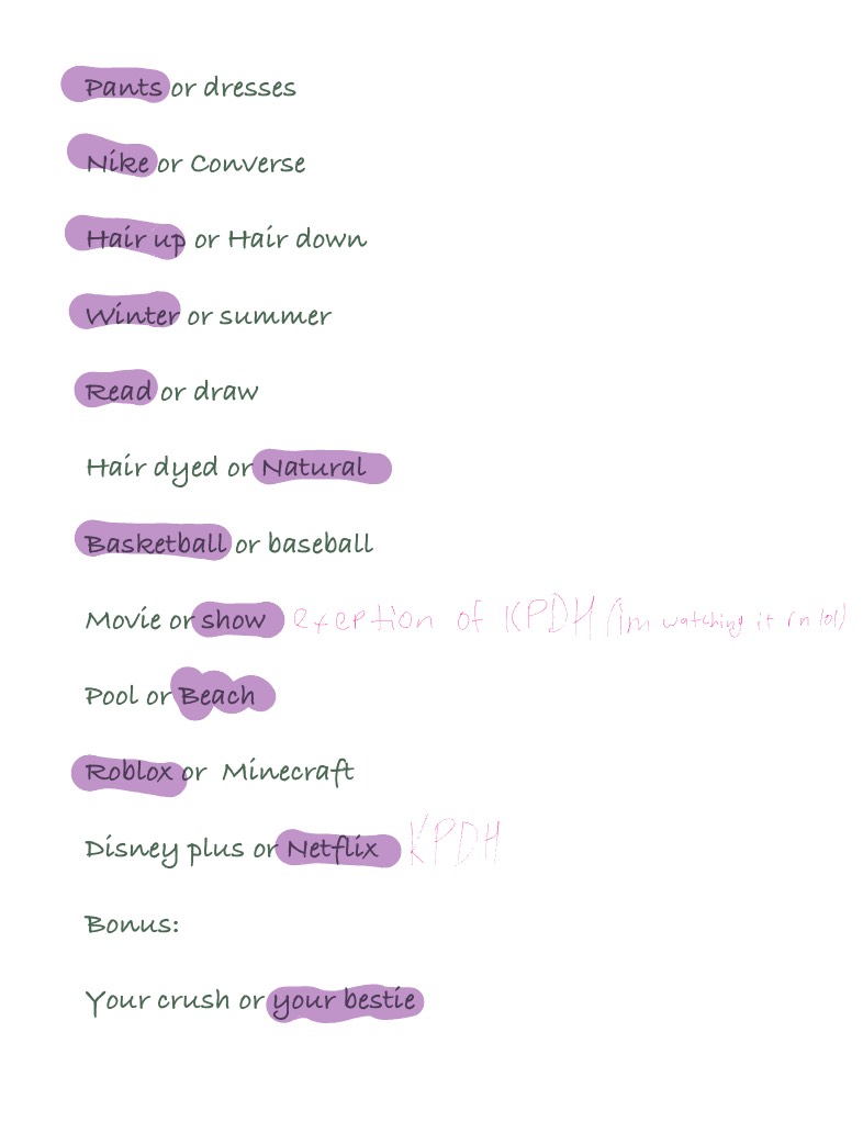 Which One Are You? - Notability Gallery