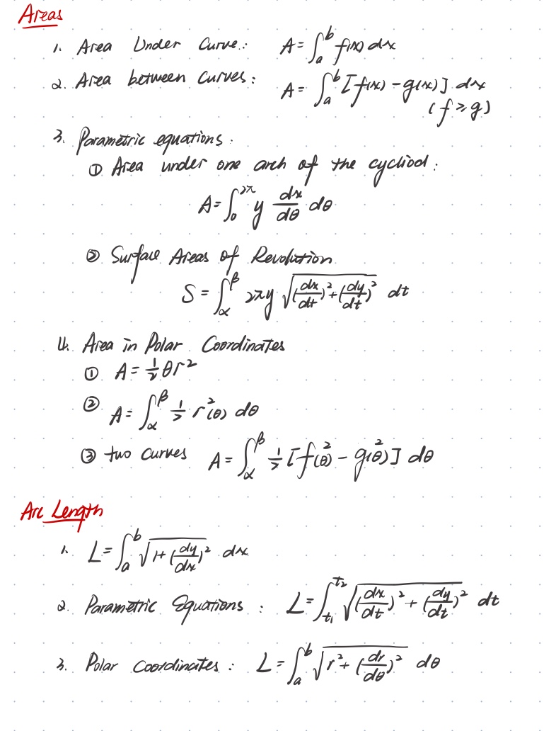 MATH242 Fomulas Note Jul 12, 2019 - Notability Gallery
