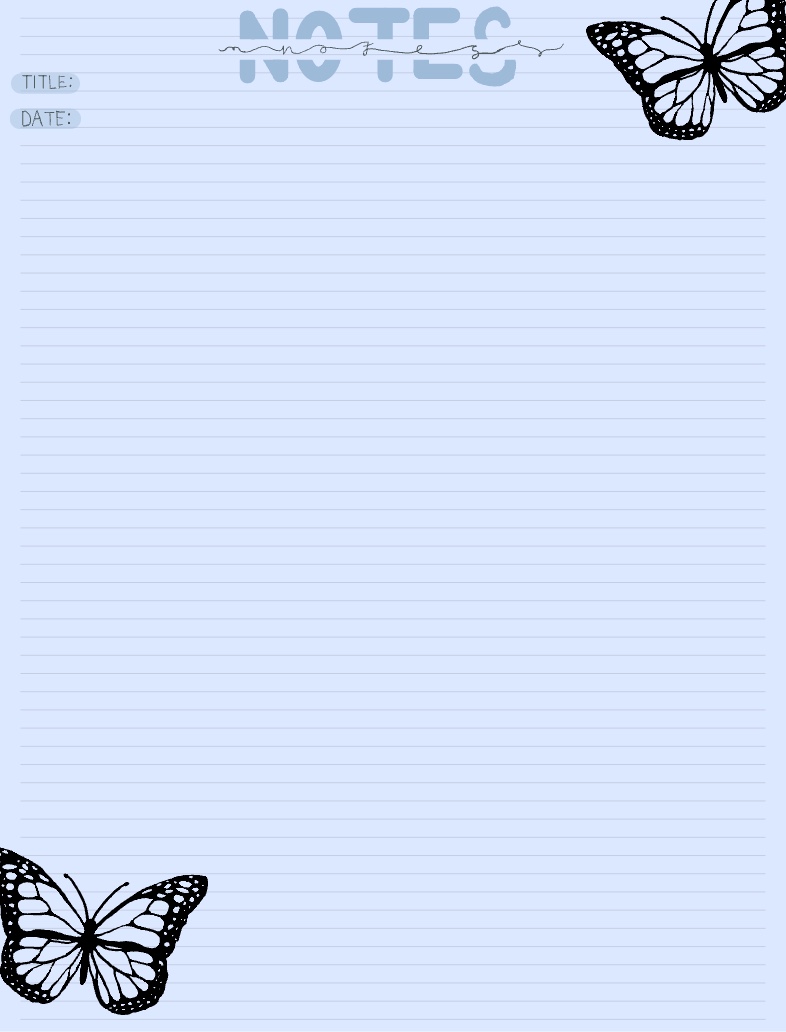 Cute Notes - Notability Gallery