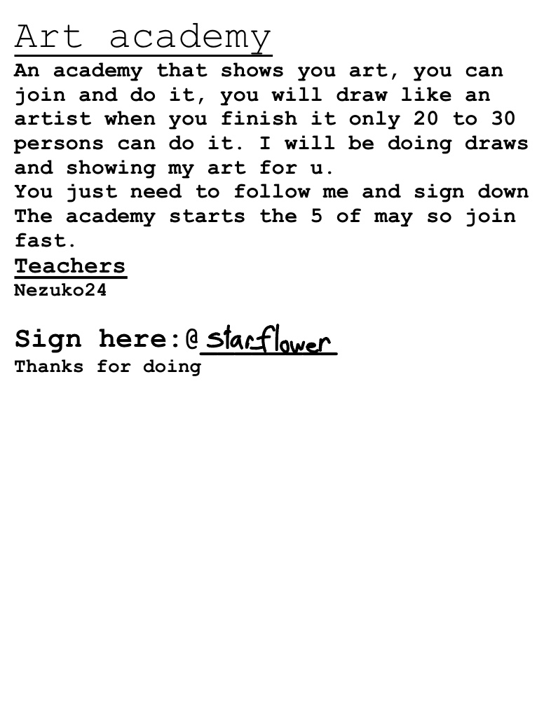 Art Academy!!! - Notability Gallery