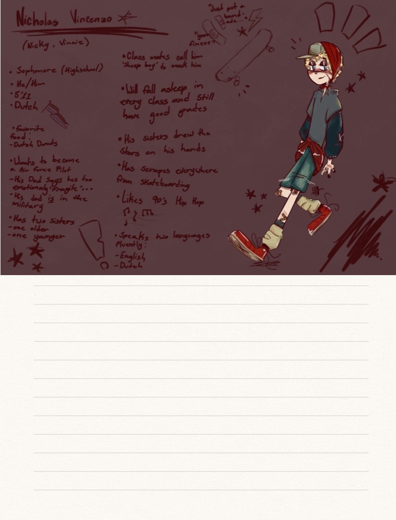 Character Sheet :D - Notability Gallery