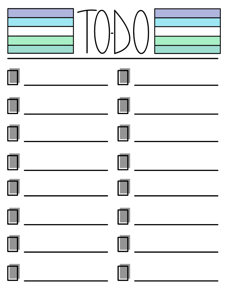 MLM Pride Todo List - Notability Gallery