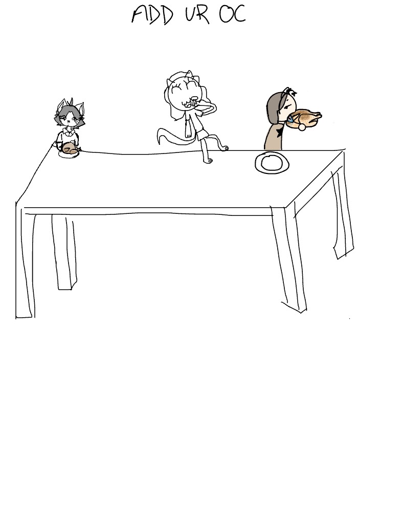 Add Your Oc At A Table - Notability Gallery