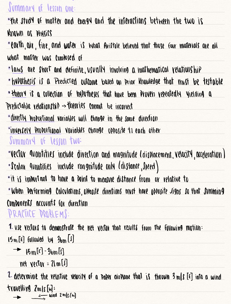Test 1 Review - Notability Gallery