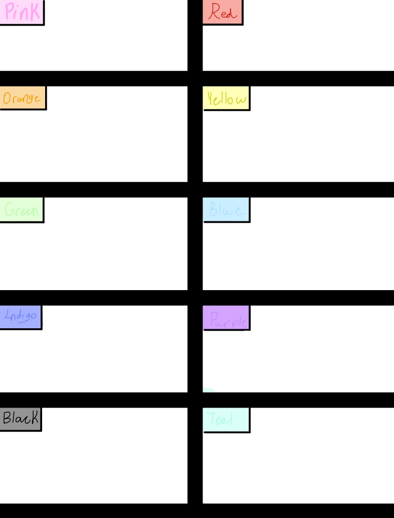 Put A Line In The Box Of Your Fav Color - Notability Gallery