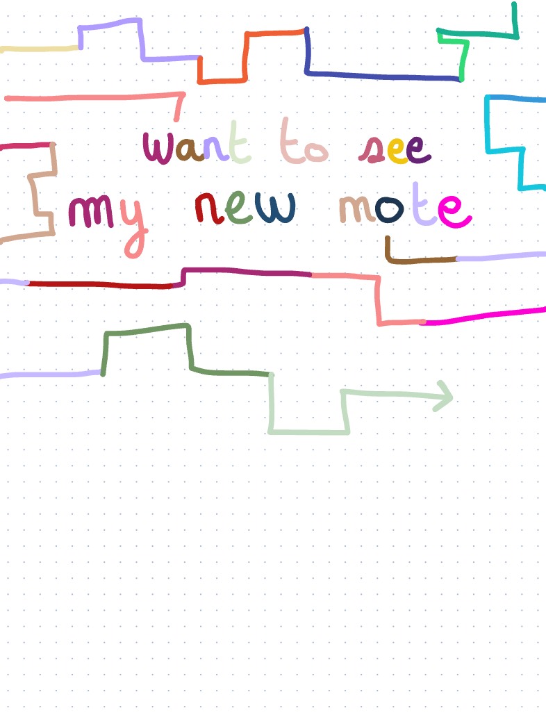 Want To See My New Note ? 🟠🟡🟢🔵 - Notability Gallery