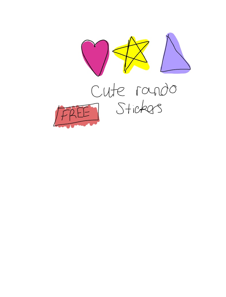 Cute Rando Stickers - Notability Gallery