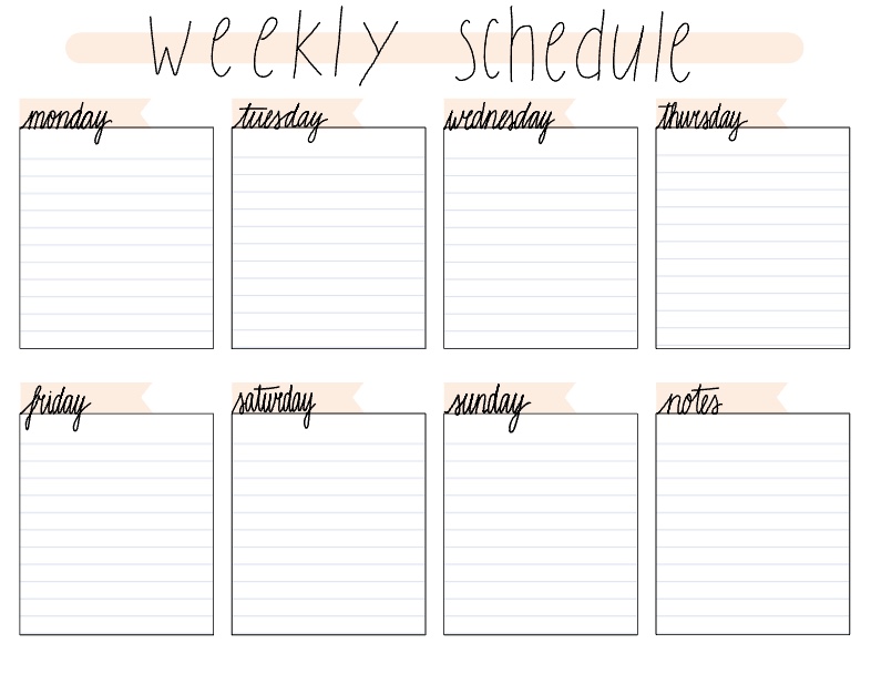 Notability Weekly Planner Template Free 2022