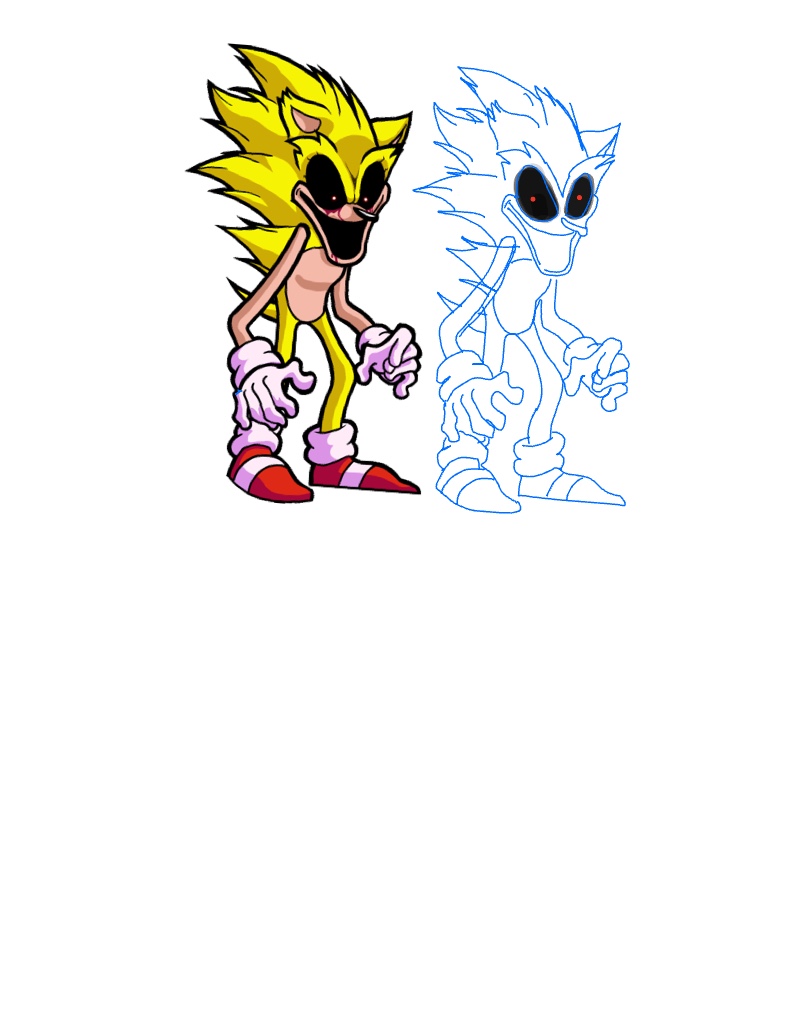 Fleetway Super Sonic by HAJiME -- Fur Affinity [dot] net