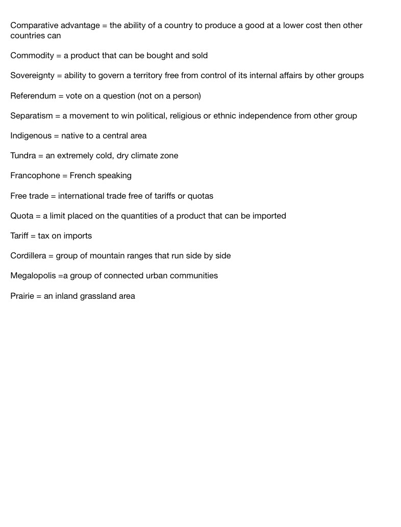 My Geography Study Guide - Notability Gallery
