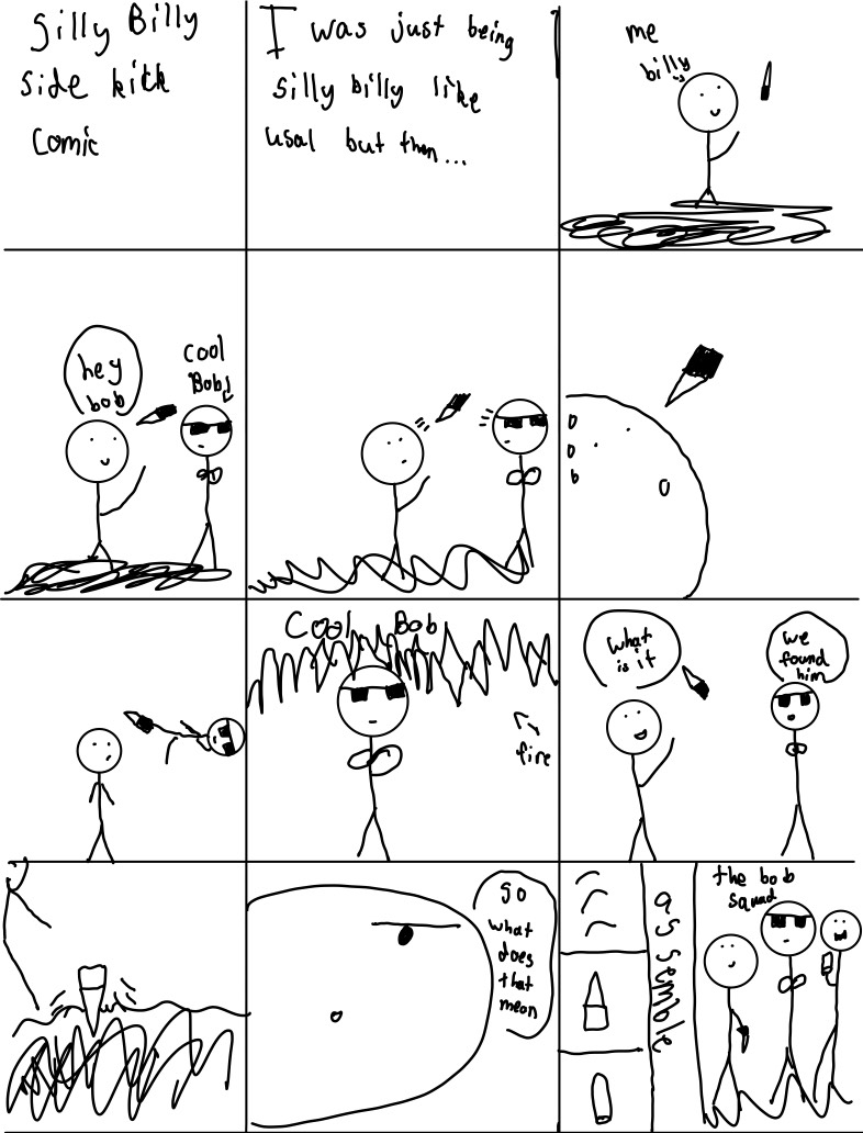 Silly Billy Comic - Notability Gallery