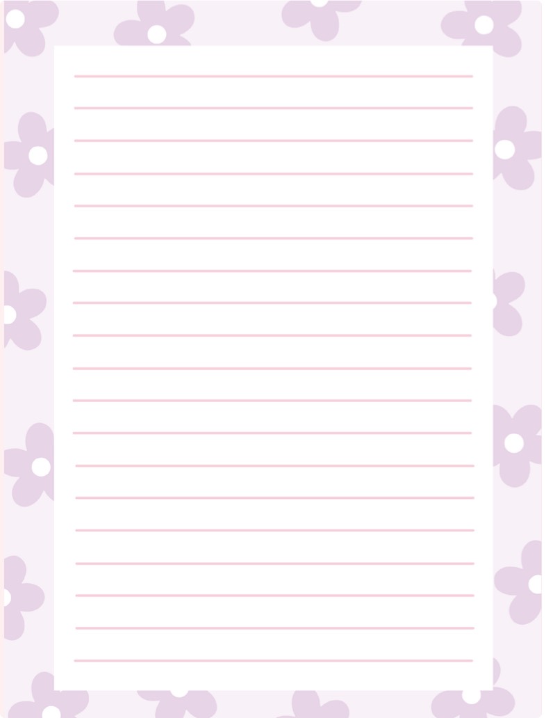 Purple Flowers Notebook - Notability Gallery