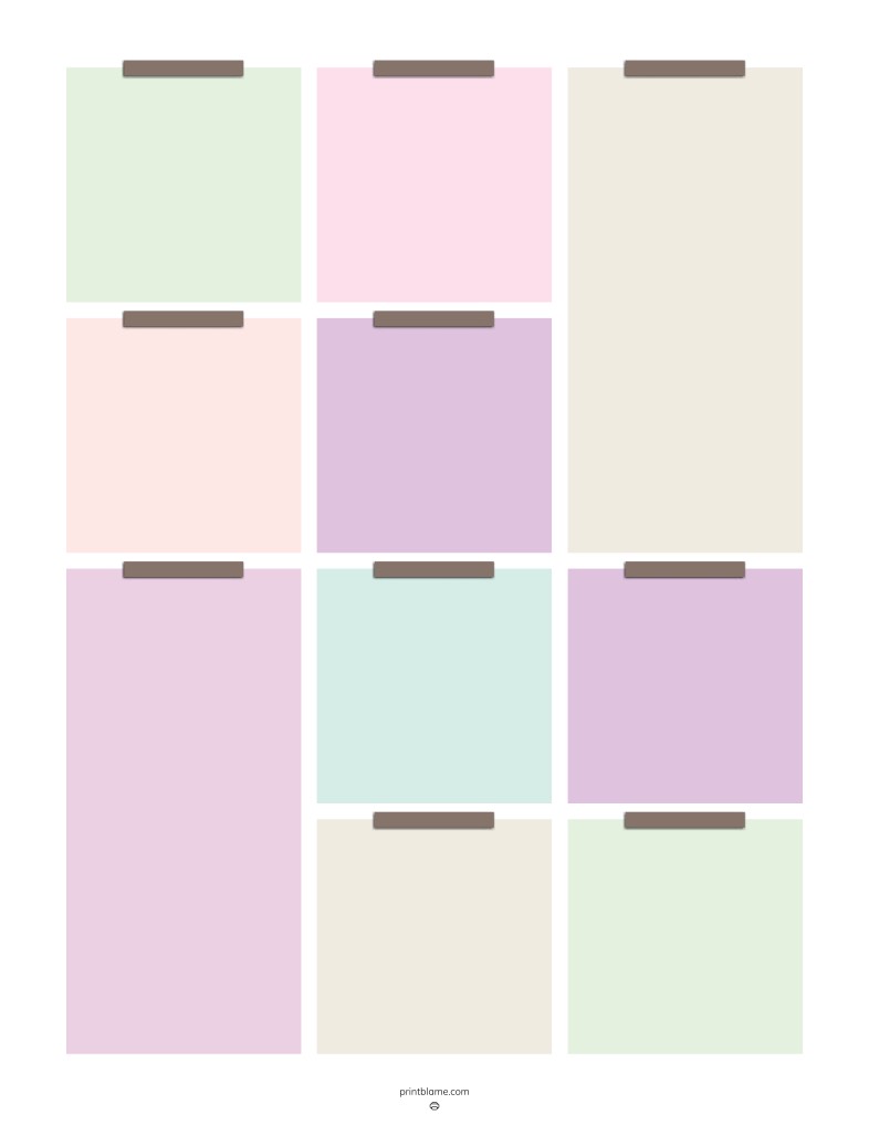 Colorful Brain Dump Template - Notability Gallery