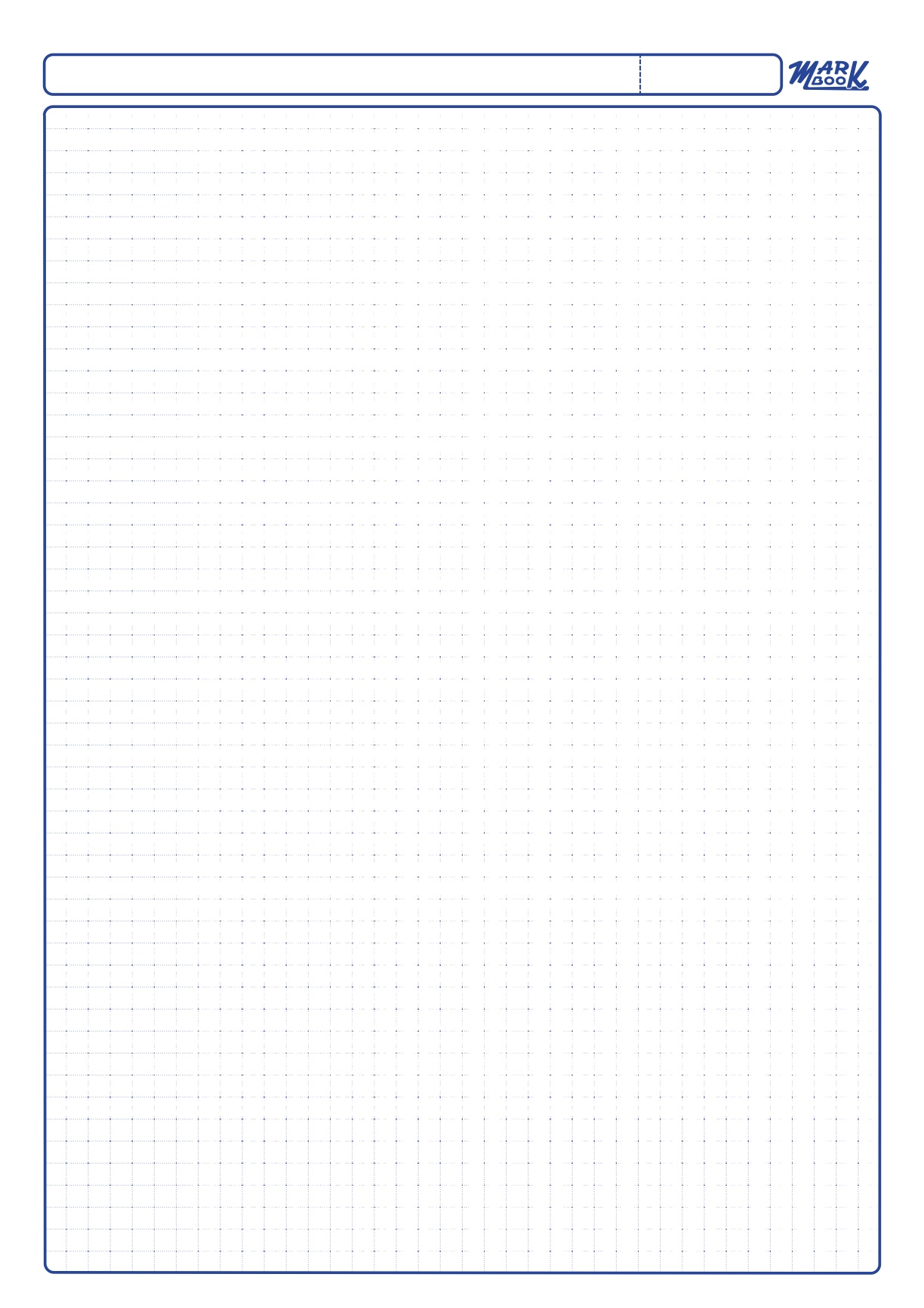 A4 Notebook Template (BLUE Version) - Notability Gallery