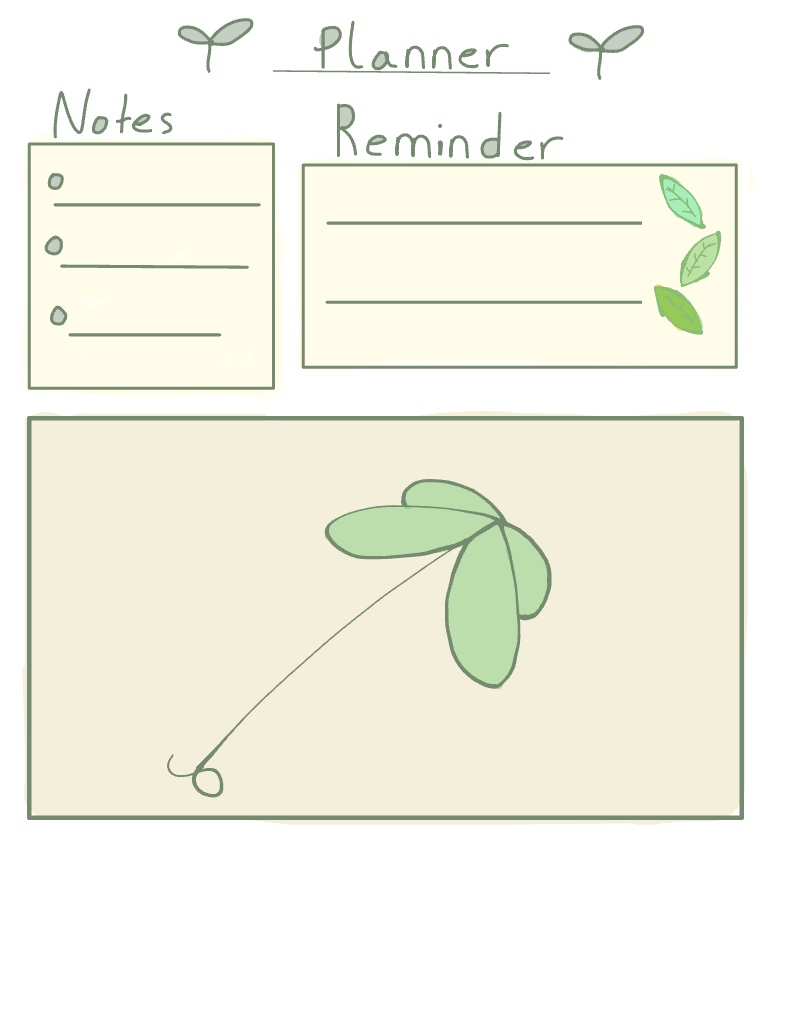 Cute Plant Planner - Notability Gallery