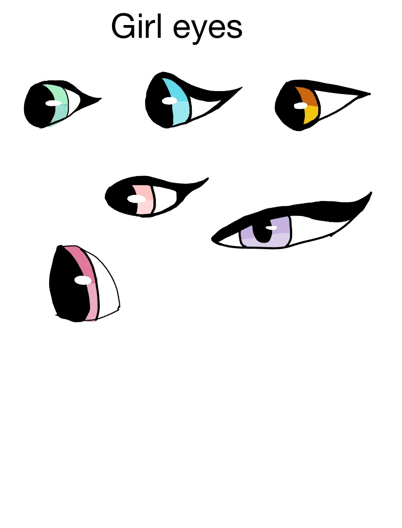 Sticker Eyes Simple Eye Stickers For Beginners - Notability Gallery