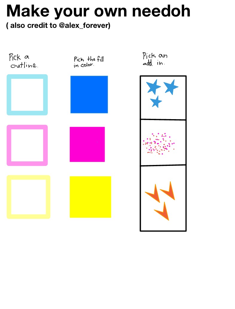Make Your Own Needoh!!! - Notability Gallery
