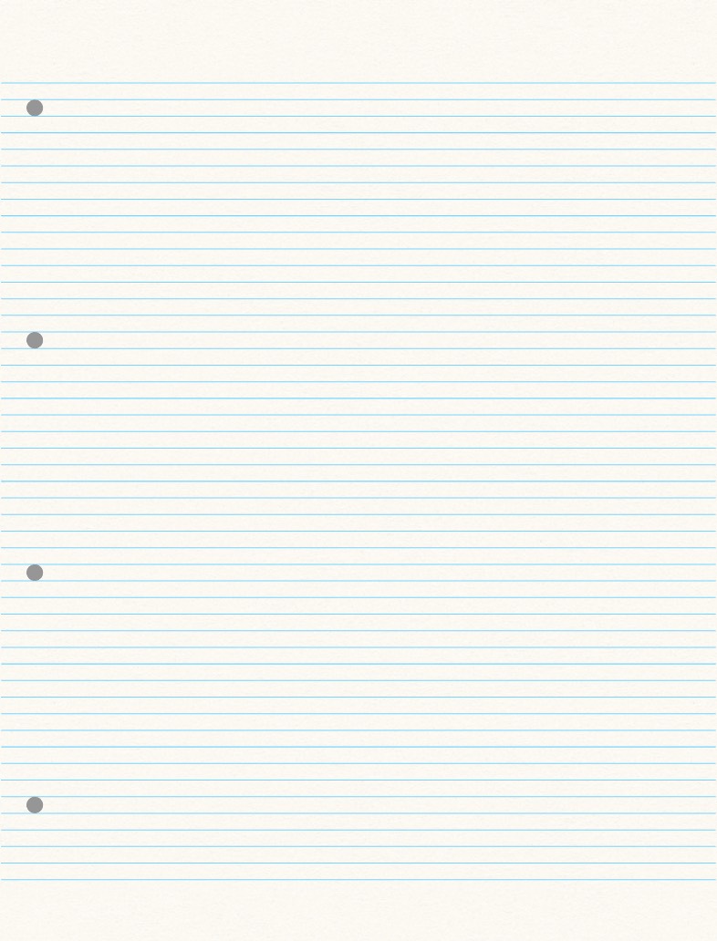 Lined Paper - Notability Gallery