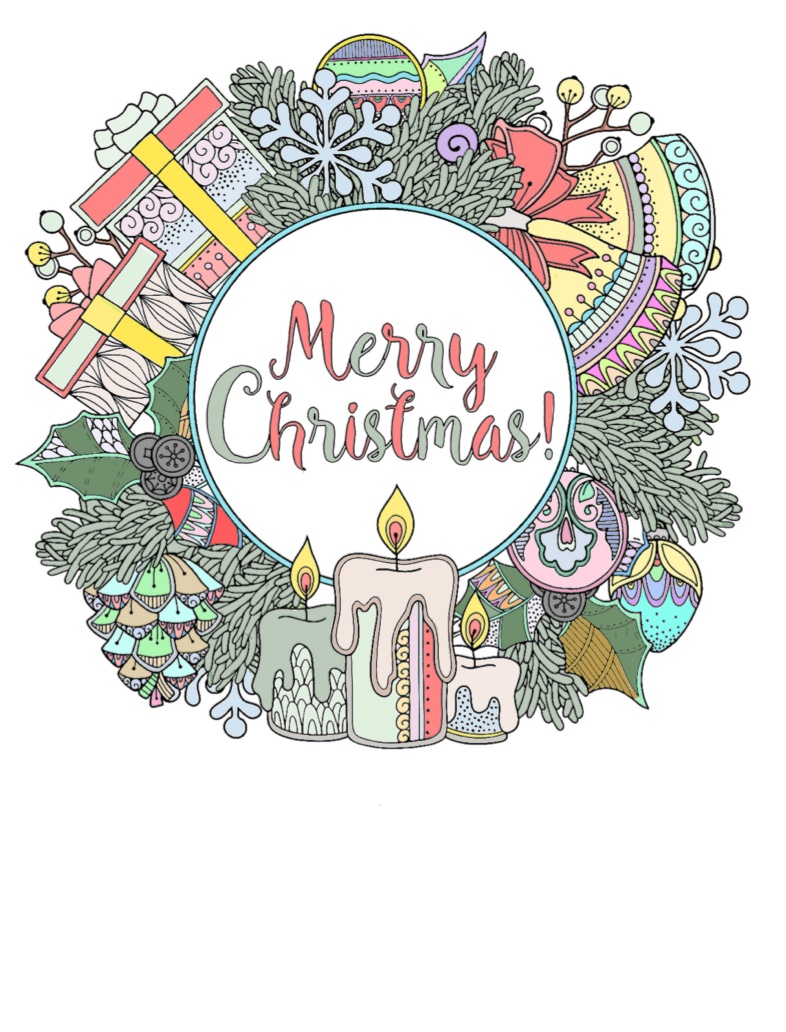 Christmas Coloring Page (Completed) - Notability Gallery