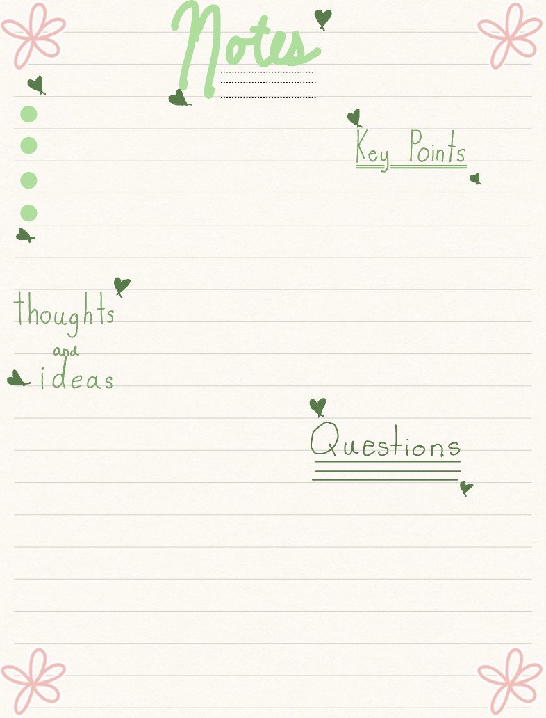 Note Able Pinterest Springy, Cute Notes - Notability Gallery