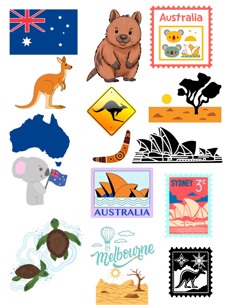 Aussi Stickers - Notability Gallery