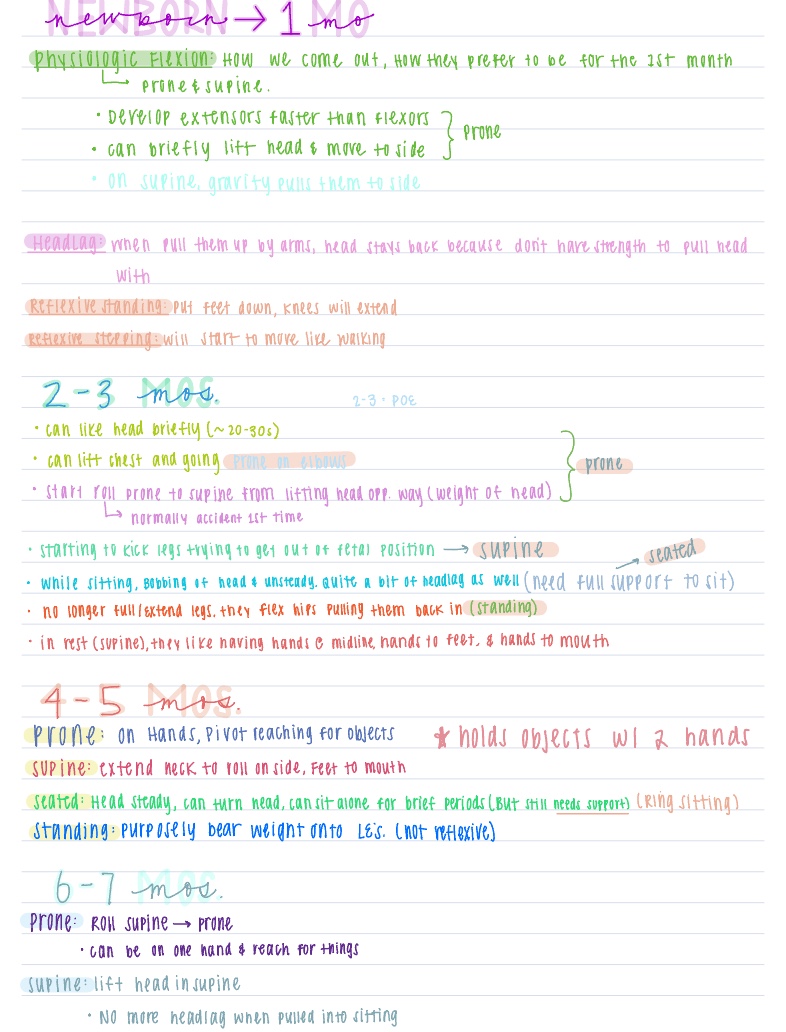 Developmental Gross And Fine Motor Skills - Notability Gallery
