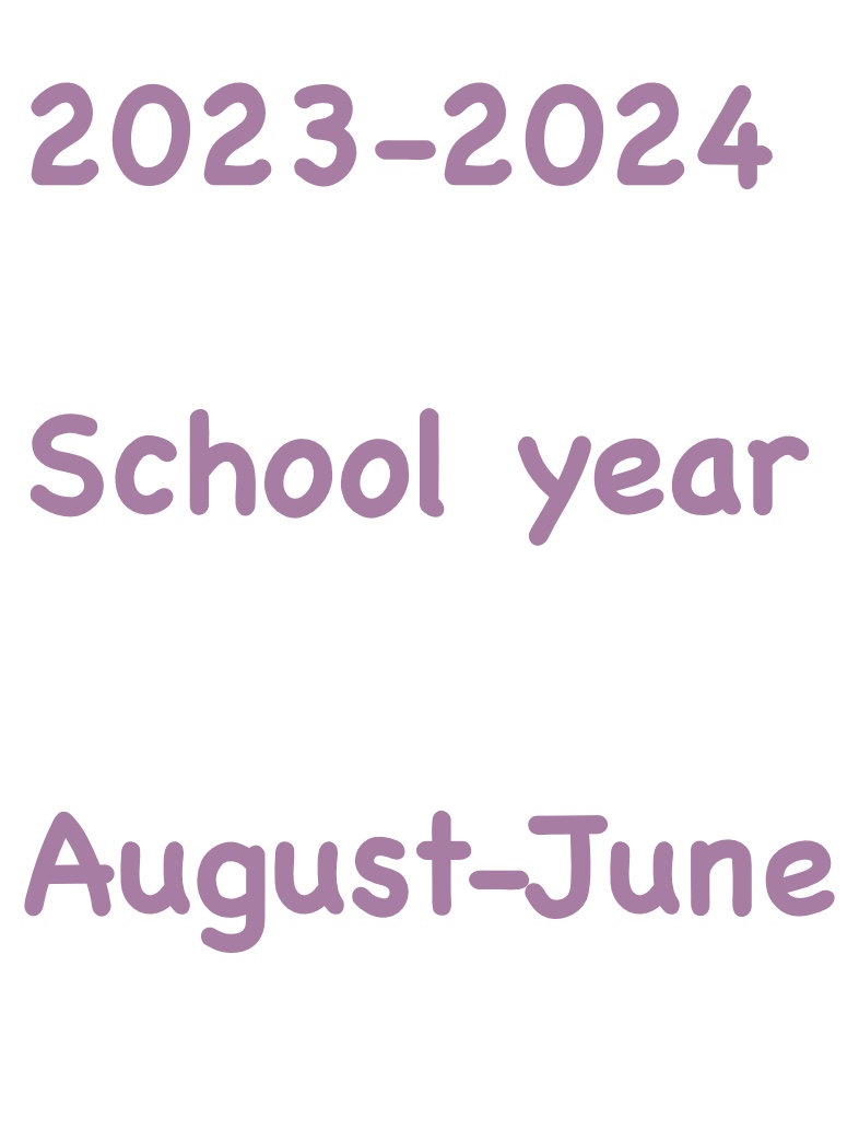 20232024 School Year Calendar Notability Gallery
