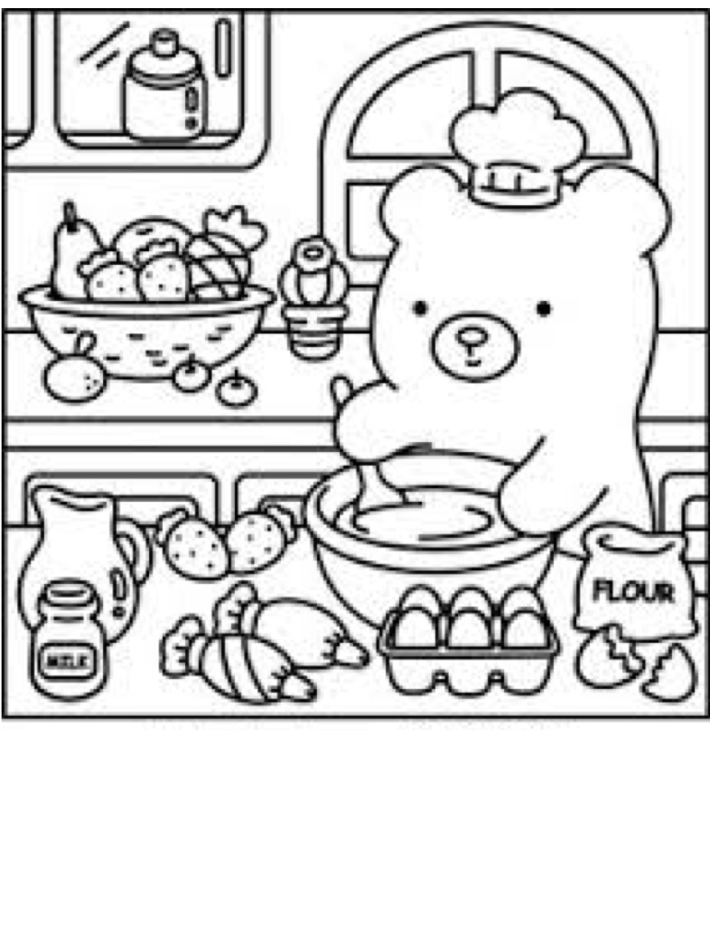 Cute Easy Coloring-Bobbie Goods Coloring Page - Notability Gallery