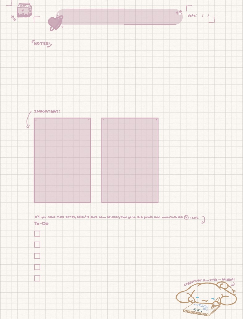Aesthetic Pink Guided Notes 🩰 - Notability Gallery