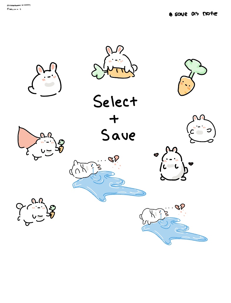 Bunny Stickers - Notability Gallery