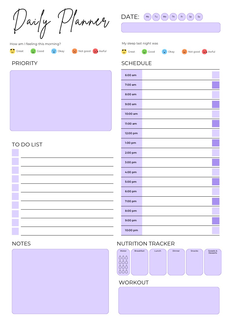 2025 Planner - Purple - Notability Gallery