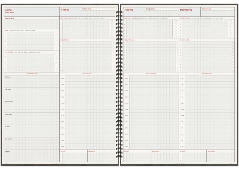 12-Week Weekly Insight Planner - Notability Gallery