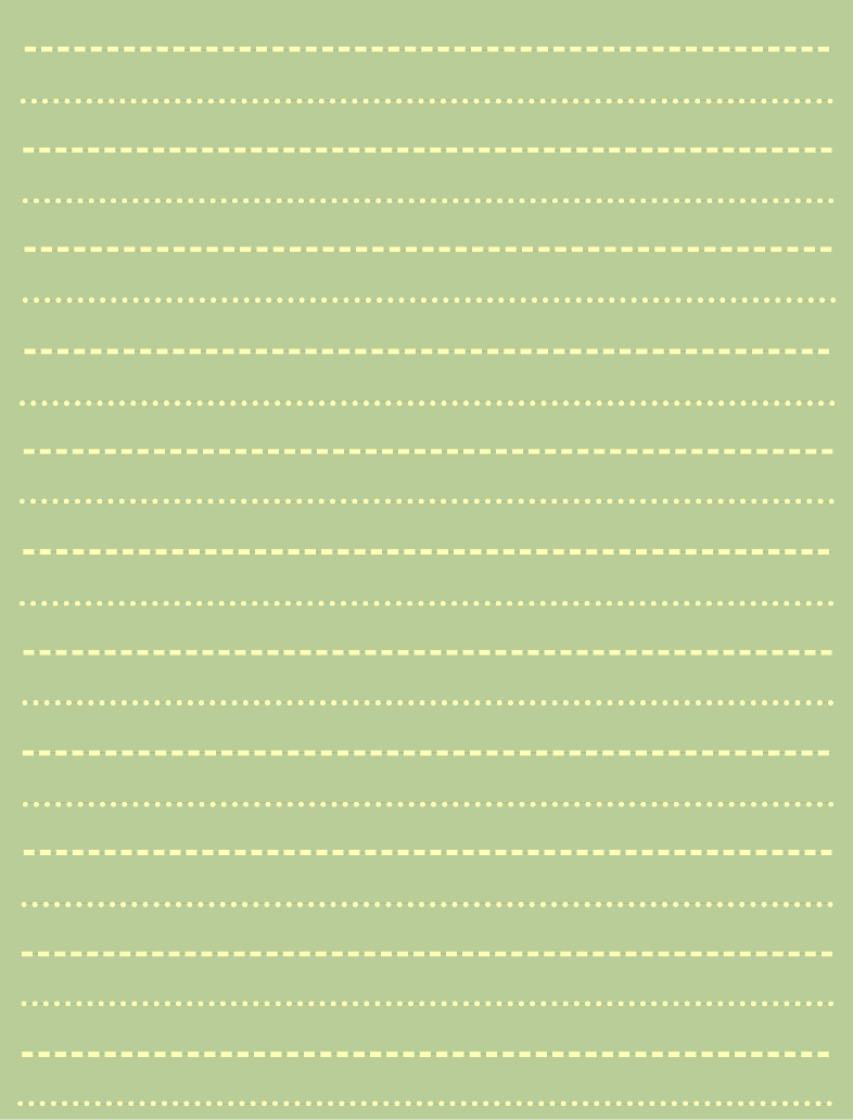 Green Page With Yellow Lines Cute Notes - Notability Gallery