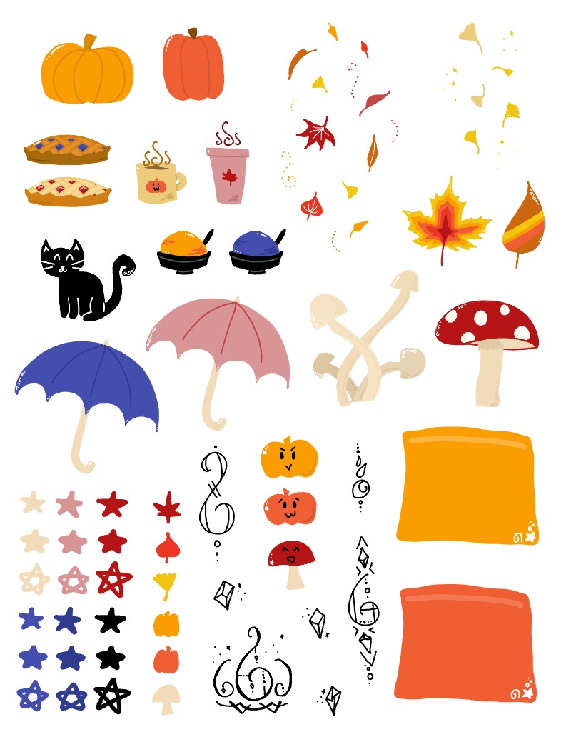Fall Stickers - Notability Gallery