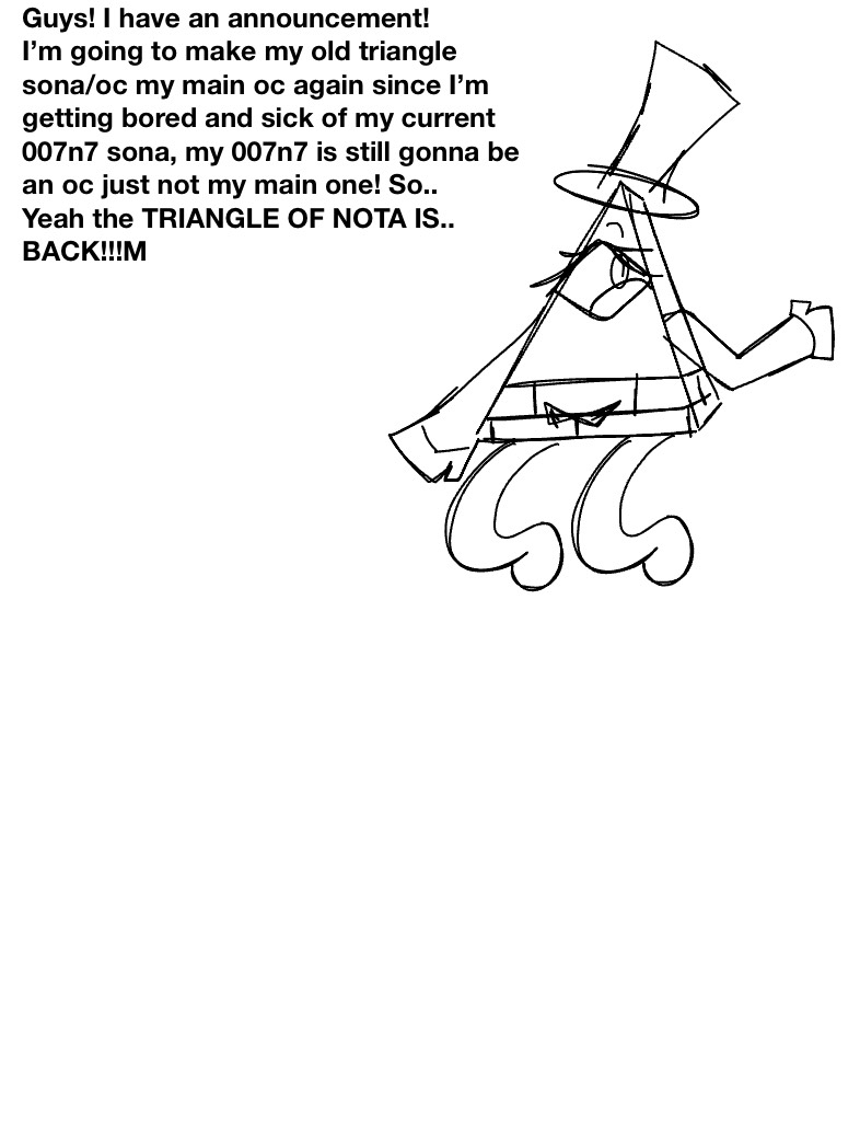 THE TRIANGLE OF NOTA IS BACK BABY!!! XD - Notability Gallery