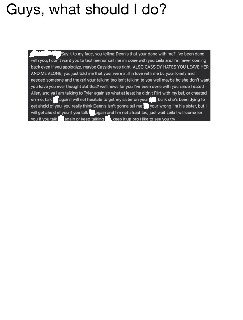 What Should I Do? - Notability Gallery