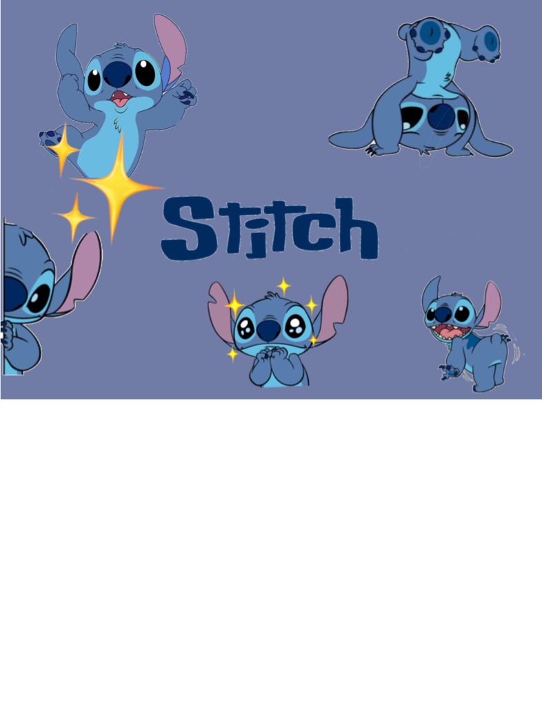 Stitch Face Wallpapers  Wallpaper Cave