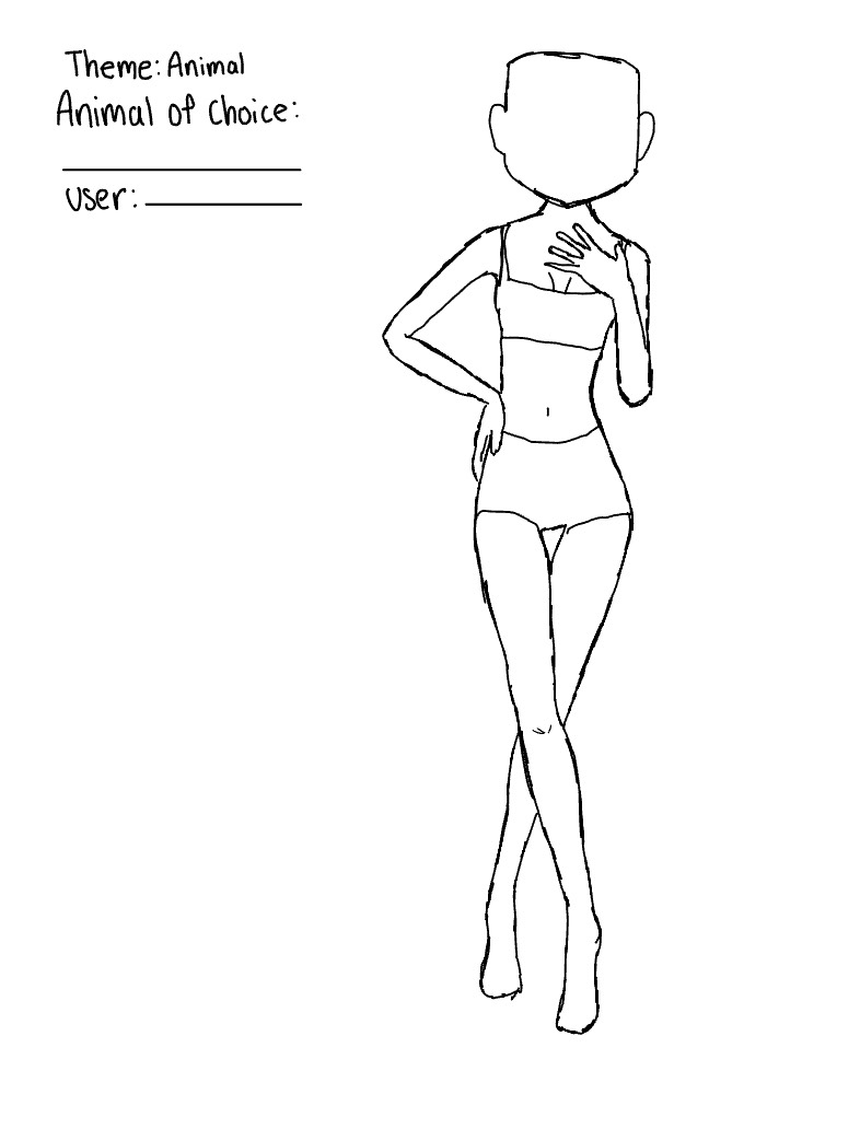 Dti Contest (body Base #1) - Notability Gallery