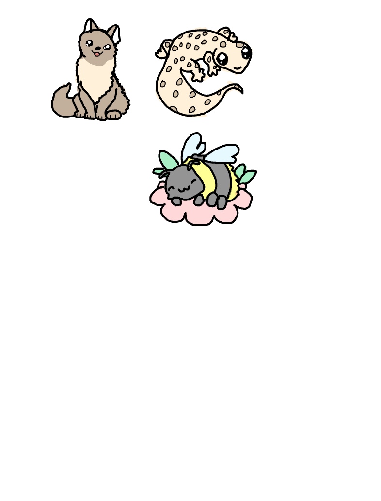 Cute Animal Stickers ;3 - Notability Gallery