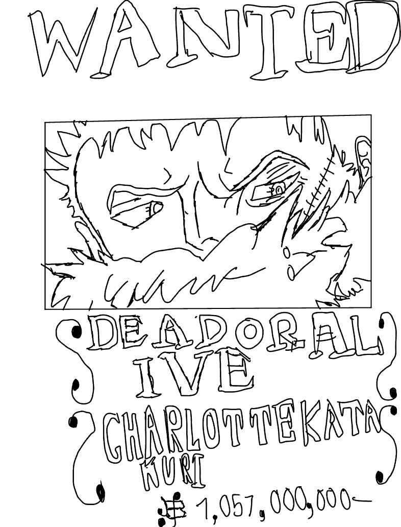 Charlotte Katakuri Wanted Poster