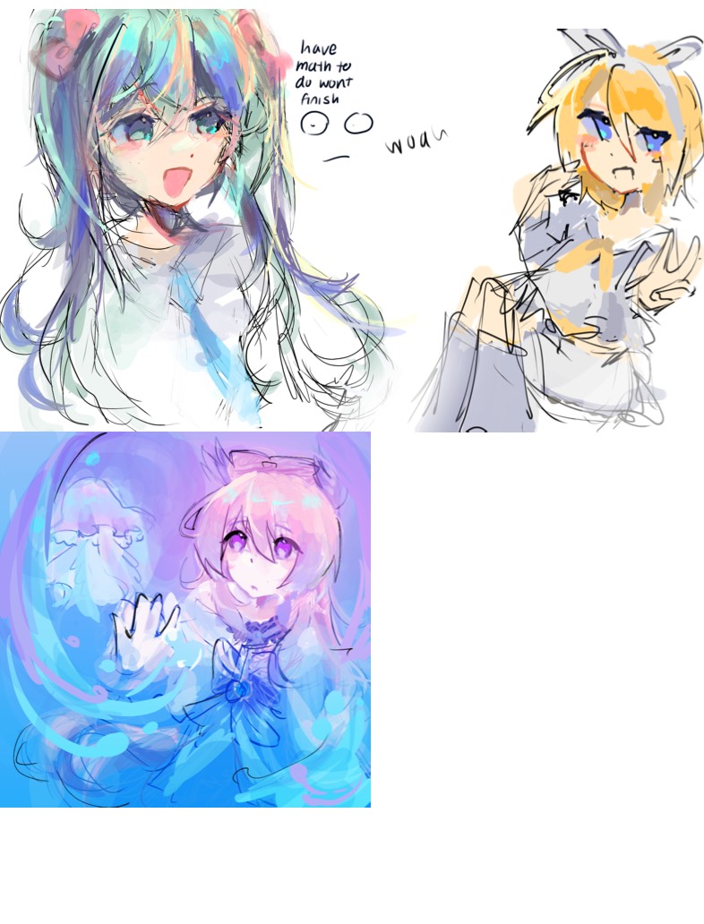 Some Old Art I Drew Over - Notability Gallery