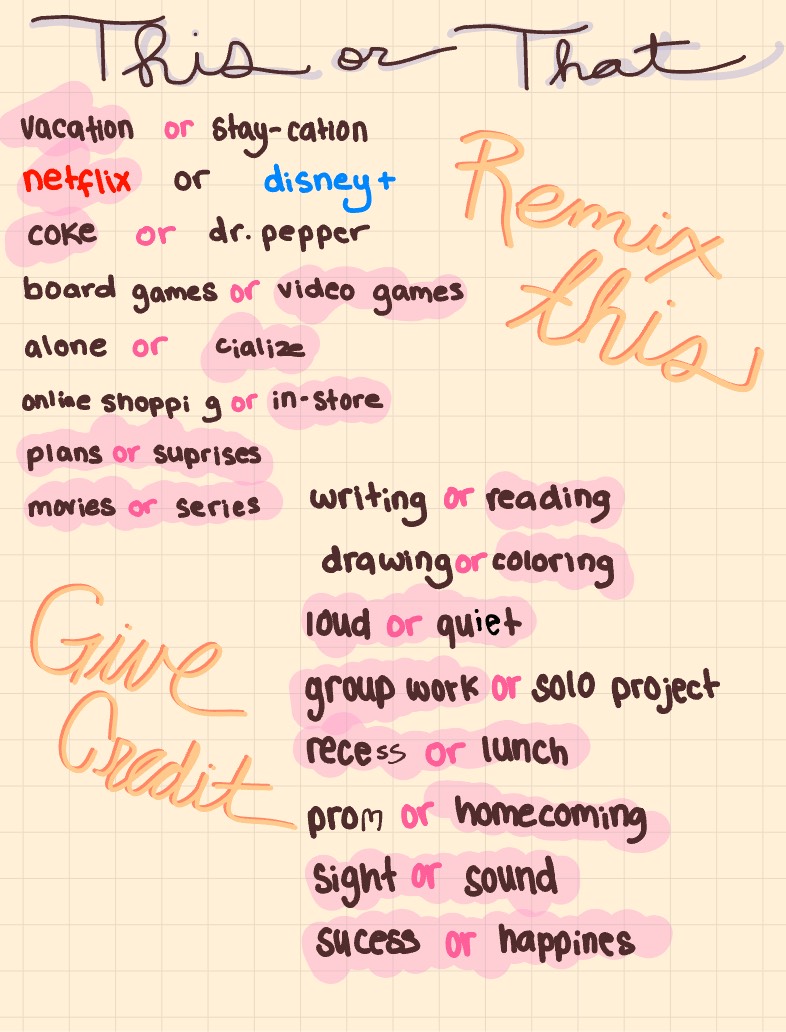 this Or That - Notability Gallery
