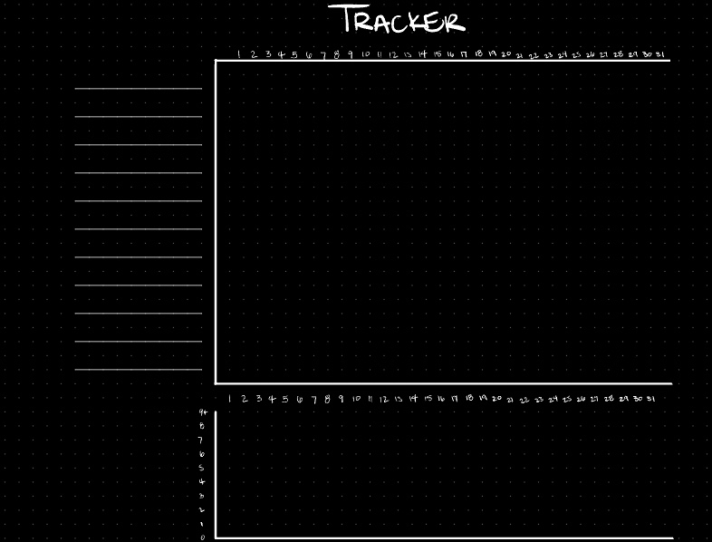 Monthly Tracker - Notability Gallery