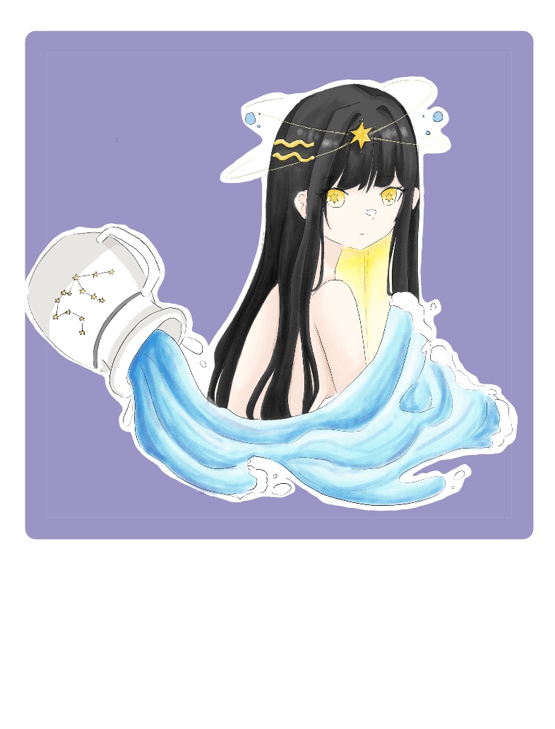 Zodiac OC Contest Submission - Aquarius - Notability Gallery