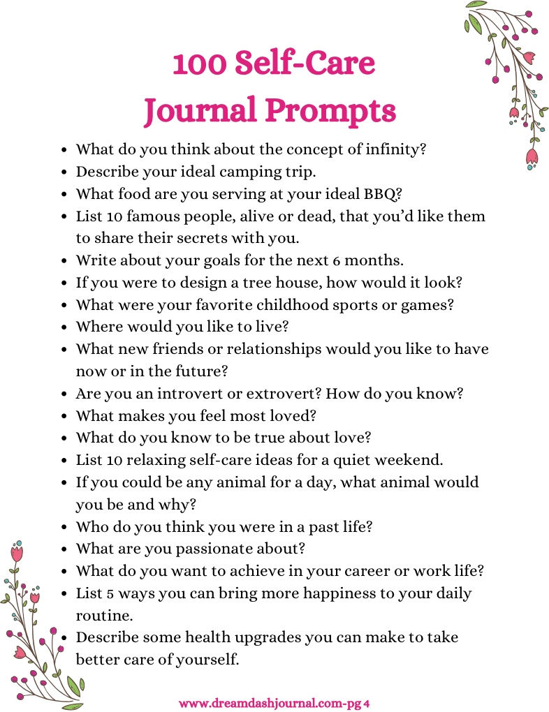 100 Self-Help Journal Prompts: Self Help Journal Writing Ideas See more
