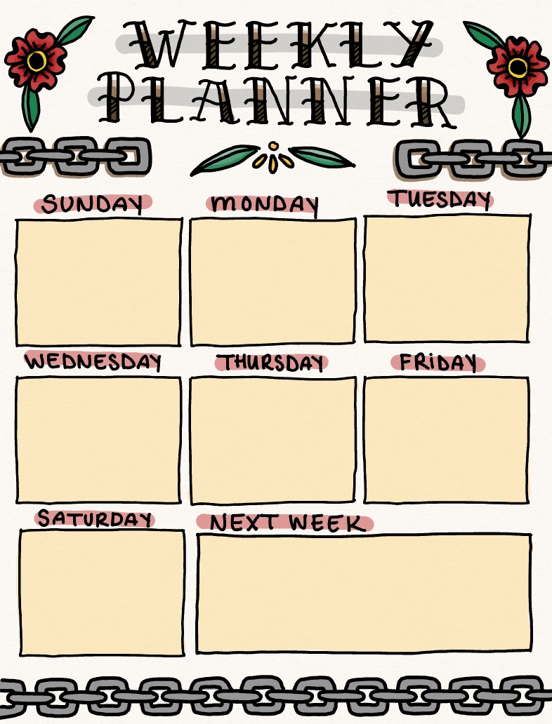 Weekly Planner - Notability Gallery