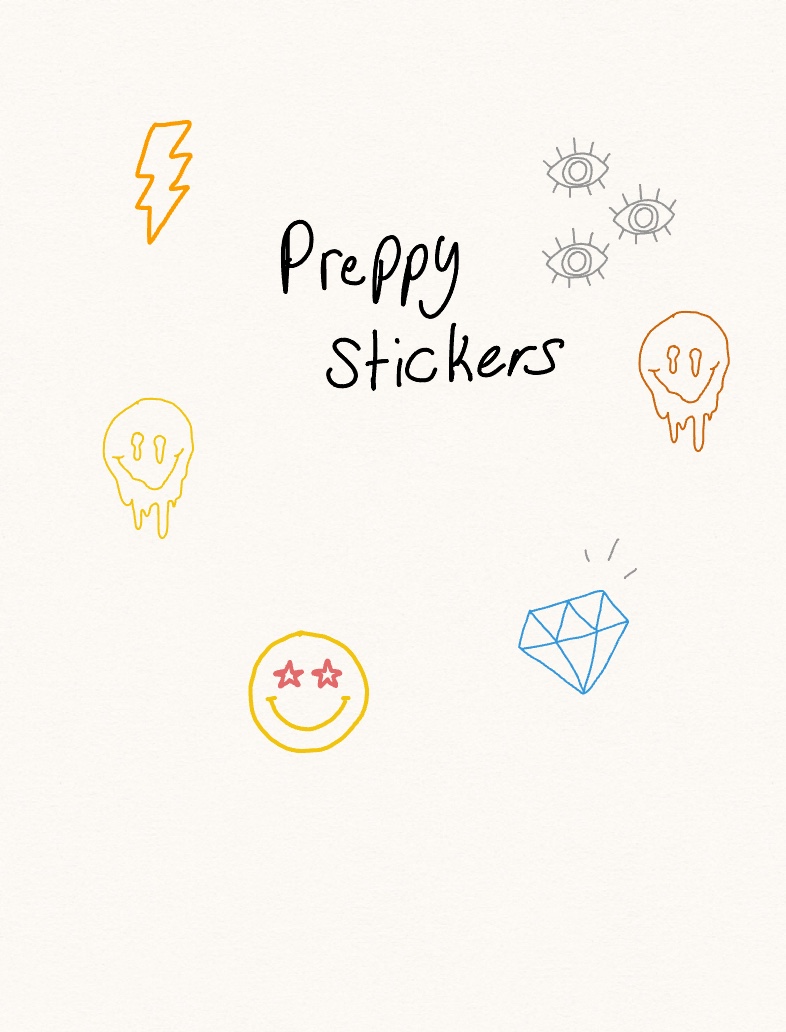 All My Preppy Stickers! - Notability Gallery