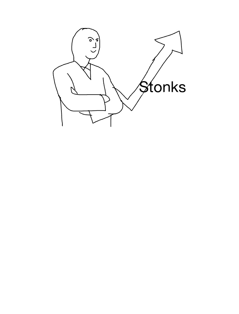 I Drew The Stonks Meme Cuz Why Not Notability Gallery