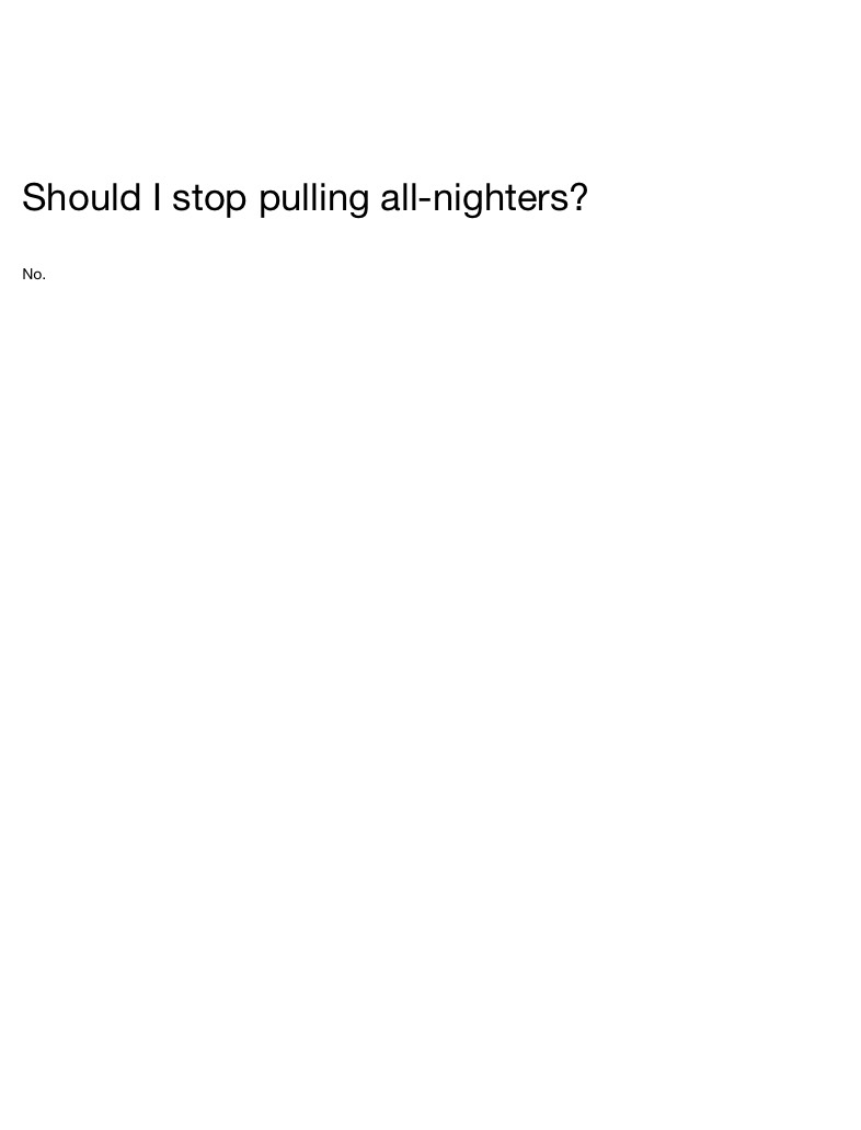 Really Tho. - Notability Gallery