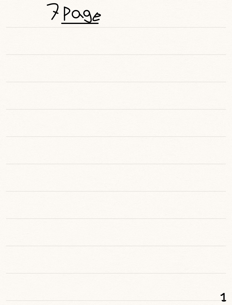 7 Page Notebook ☃･☆ - Notability Gallery